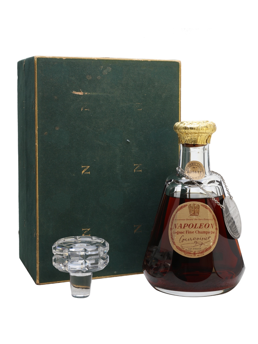 COURVOISIER NAPOLEON COGNAC 旧ボトル5984　箱付き Courvoisier Napoléon Cognac - Early 1980s (40%, 70cl) – Old