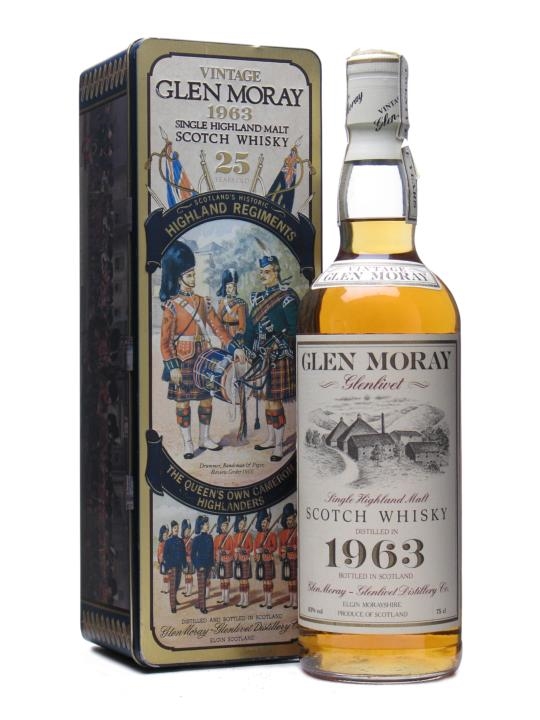 Glen Moray 1963 25 년산 Bottled for Air Nippon : Whisky